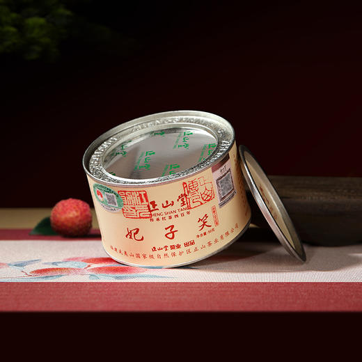 正山堂 妃子笑 红茶正山小种红茶特级浓香型罐装茶叶礼盒装送礼长辈 商品图7