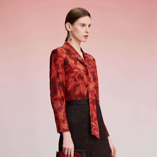 TANGY Collection/天意精品2024秋季新品中国风印花女士衬衣 商品图1