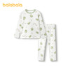 巴拉巴拉宝宝保暖内衣套装秋冬加厚儿童秋衣秋裤男女小童打底睡衣 商品缩略图4