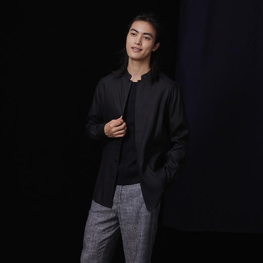 TANGY Collection/天意精品2024冬季季新品中国风男士衬衫 商品图1