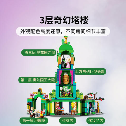 乐高LEGO 欢迎来到翡翠城LEGC75684 商品图4