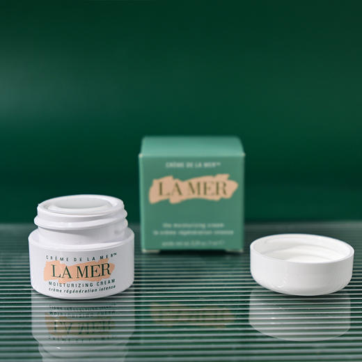 【米粒妈专属】LAMER海蓝之谜沁润精粹水中样30ml/海蓝之谜奇迹面霜小样7ml 商品图9