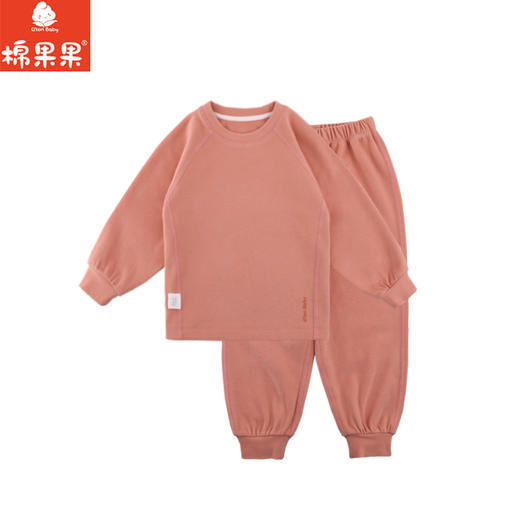 棉果果专柜同款冬季新品女童暖绒棉套头套装M421302424827 商品图0