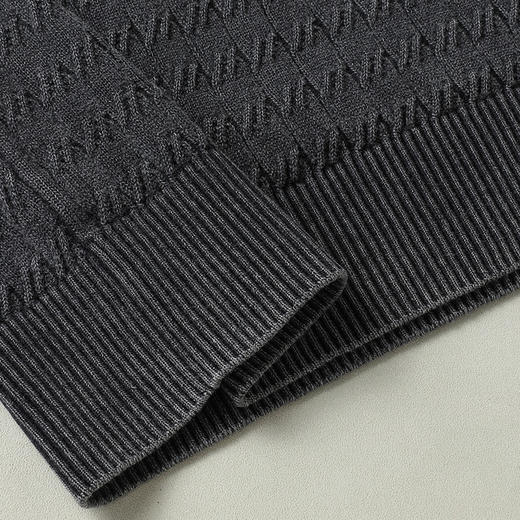 【新款DWP】大依优型大码针织衫圆领加肥加大毛衣大号胖子宽松毛衫男装上衣打底 商品图7