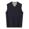 【羊毛】【新款DWP】大依优型大码V领针织背心休闲针织衫毛背心加肥加大上衣男士胖子大码毛衫t恤打底 商品缩略图2