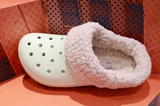 CROCS 浅翡翠色 经典花卷洞洞鞋 210846-3YH 商品图1