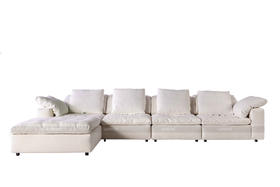 云端 组合沙发 | 更多座位组合，皮布面料可选，详询客服