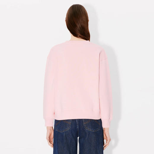 KENZO 高田贤三 女士大海棠花徽标提花弹力棉质卫衣 粉色 FE62 SW160 4MT 34 商品图2