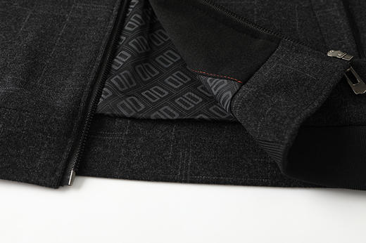 【新款DDT】大依优型大码男装立领夹克商务休闲外套加肥加大上衣男士夹克外套秋季 商品图7