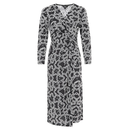 EITIE连爱特爱秋季新款时尚洋气显瘦V领收腰连衣裙女7507236 商品图11