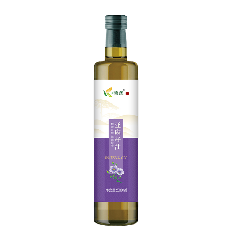 德逸亚麻籽油500ml/瓶