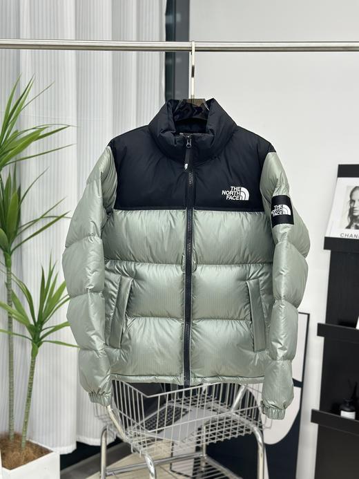 代购级版本！THE NORTH FACE 北面1996大格子袖标款羽绒服情侣款 商品图3