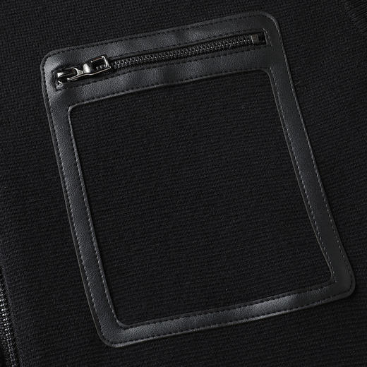 【桑蚕丝绵羊毛】【新款DWP】大依优型大码立领拉链针织背心休闲针织衫毛背心加肥加大上衣男士胖子大码毛衫t恤打底 商品图9