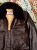 Chapal G-1 棕色小羊皮飞行员夹克 商品缩略图8