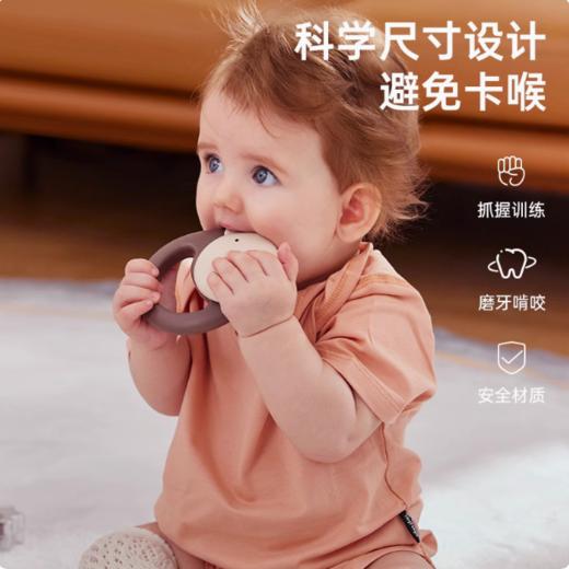 kaichi凯驰新生婴儿安抚套装礼盒0-1岁满3月宝宝毛绒玩具摇铃礼物 商品图2