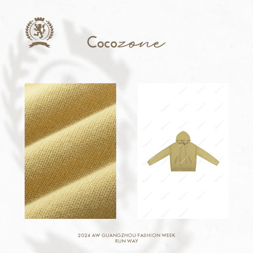 COCO ZONE ”英伦学院“ 连帽针织衫CC1C2264 商品图2