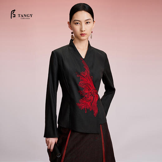 TANGY Collection/天意精品2024秋季新品中国风女士外套 商品图0