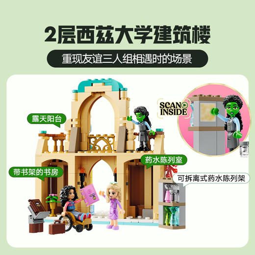 乐高LEGO 西兹大学三友记LEGC75681 商品图3