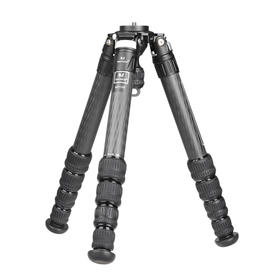 马小路Marsace MT55SV三脚架 自带75MM碗口水平底座可用于拍鸟 最大管径41MM