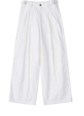 LIVINGTOWN/LT可调节直筒西裤