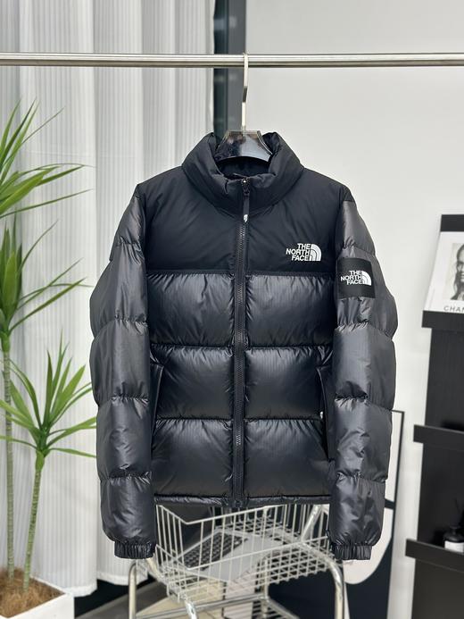 代购级版本！THE NORTH FACE 北面1996大格子袖标款羽绒服情侣款 商品图1
