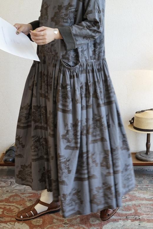 Aodress重工印花连衣裙 商品图2