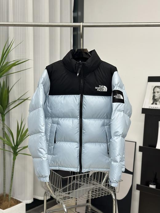 代购级版本！THE NORTH FACE 北面1996大格子袖标款羽绒服情侣款 商品图4