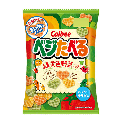 Calbee牌心形蔬菜片55g/袋 商品图3