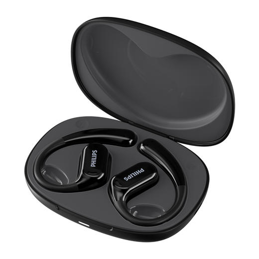 飞利浦 舒适圈蓝牙耳机TAT3739 真无线挂耳开放式运动跑步耳机 商品图0