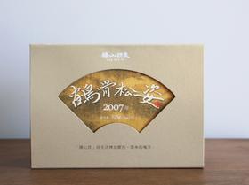 安化黑茶「鹤骨松姿」老天尖的醇润融合茶梗的清甜 优秀的拼配带来的质感体验