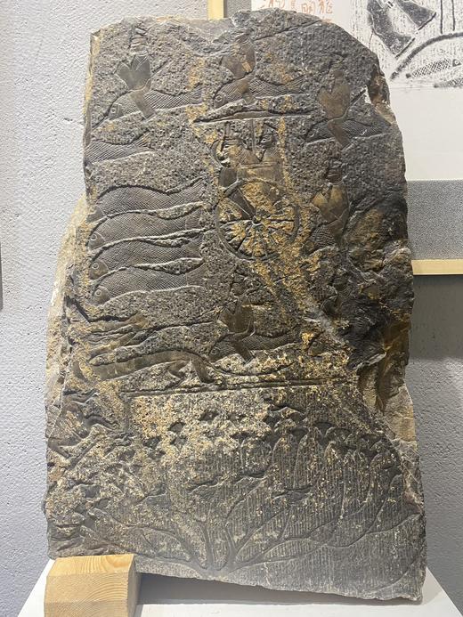 【河伯出行】汉代石刻拓本 商品图5