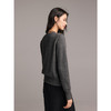 棉仓357605013-丝羊绒圆领开衫 商品缩略图2