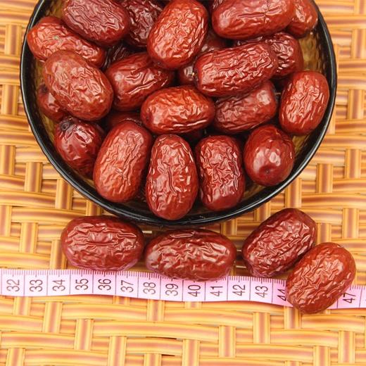 产地直发 新疆红枣吊干若羌枣5斤散装新疆兵团红灰枣 新疆大红枣500克 商品图3