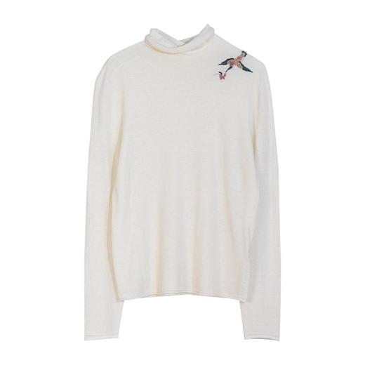 牧衣游原创手工刺绣羊毛套头衫 限量福利款 允星【不支持会员折】 商品图4