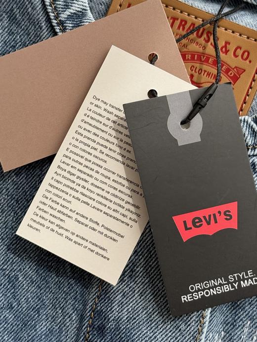 点此购买 Levi's李维斯春秋季女士破洞牛仔外套 daxu 298655 商品图10