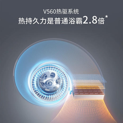 奥普（AUPU） 强弱风暖 取暖2600W 摆页风暖A127（遥控) 【包基础安装】A127（遥控） 商品图4