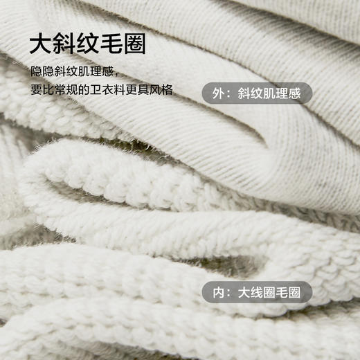 棉仓356808001-艾斯塔重磅棉索罗那圆领插肩袖卫衣 商品图2