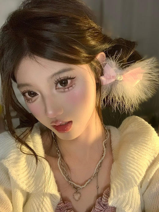 日抛 CON4U  元气芙芙 14.5 着色14.1 自然棕咖狗狗眼 商品图1