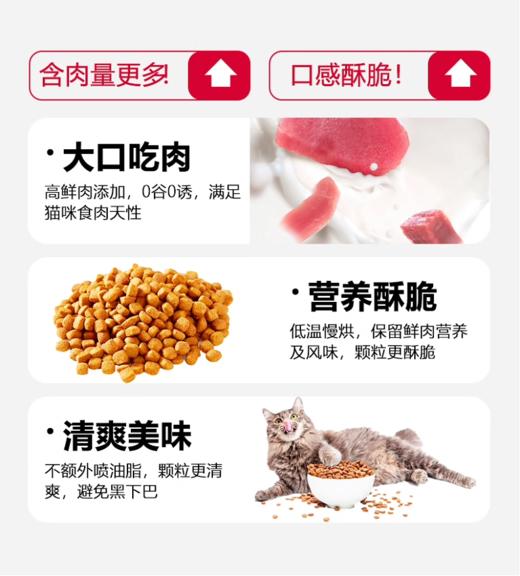 宠悦嘉全价全期1.5Kg/5kg鸡肉羊乳口味烘焙猫粮 商品图1