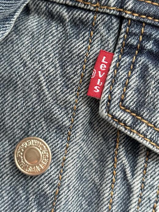 点此购买 Levi's李维斯春秋季女士破洞牛仔外套 daxu 298655 商品图9