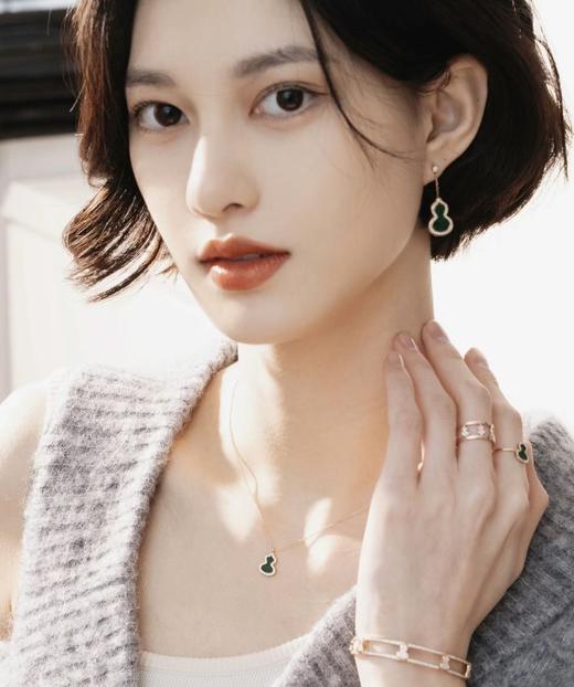 年后发！顶奢梵家发财玄学🔥柜上💰1w~10w+ 手工镶嵌工艺太完美【葫芦「麒麟」“东方图腾”系列&新款mini四叶草🍀】寓意福禄双收、吸财纳福💕镀金+5A锆石+贝母玛瑙等🙏美到极致 商品图13