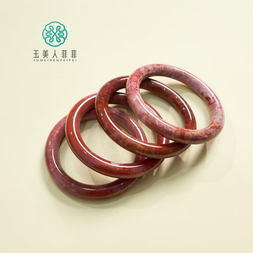玉美人菲菲HZ#珊珊玉手镯-圆条-多样性发一 商品图0