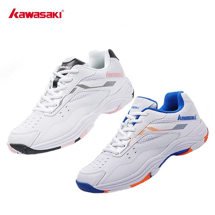 川崎 男女同款 羽毛球鞋 追风 白色/蓝色 K1B51-B3324-白色/白蓝色