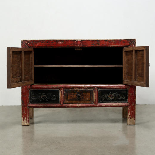 华伦家具三屉二门彩柜 商品图2