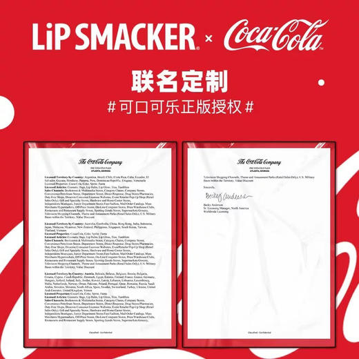 LiP SMACKER蜜唇之吻 可口可乐润唇膏雪碧口味 商品图3