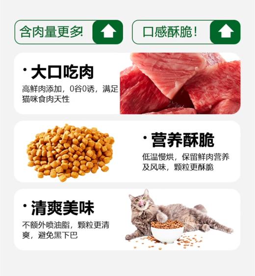 宠悦嘉全价全期1.5Kg/5kg牛肉口味烘焙猫粮 商品图1