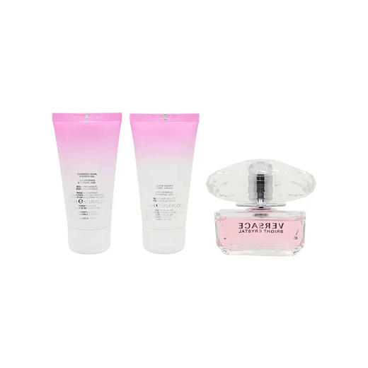 范思哲粉耀晶钻香水套装50ml+沐浴露50ml+身体乳50ml 商品图4