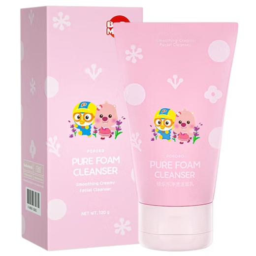 啵乐乐泡沫洗面乳120g뽀로로 퓨어폼 클렌저 商品图0