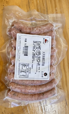 冻品-大河牌乌猪五目肠200g/袋（2024年11月10日到期）