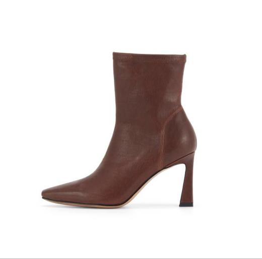 【云粉节】BF楼westory秋冬新款优雅风中高跟小尖头百搭短靴切尔西 商品图1